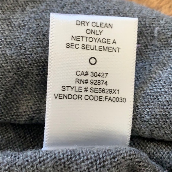 Splendid gray/fuchsia color block sweater - Picture 6 of 10